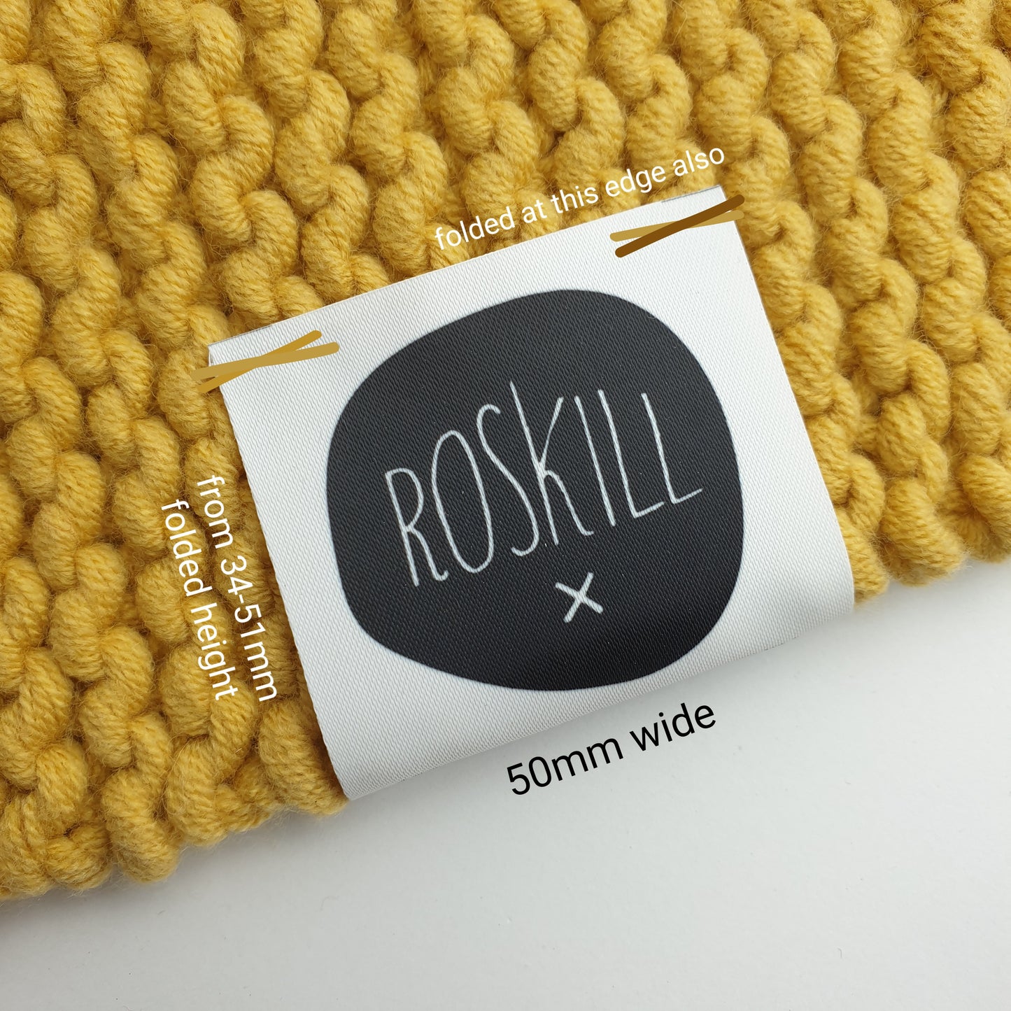 #11ST - SOFT TWILL TRIFOLD/BOOKFOLD HEM LABELS