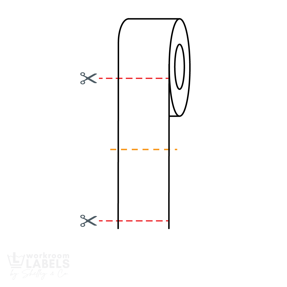 LOOPFOLD/CENTREFOLD LABELS