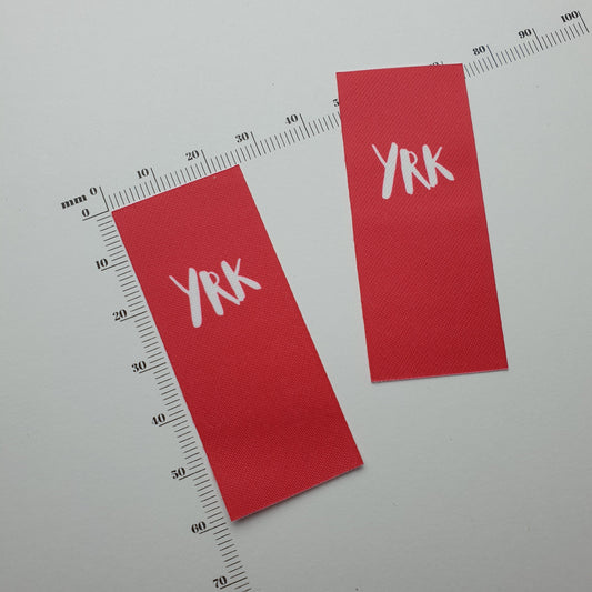 #11ST - SOFT TWILL TRIFOLD/BOOKFOLD HEM LABELS