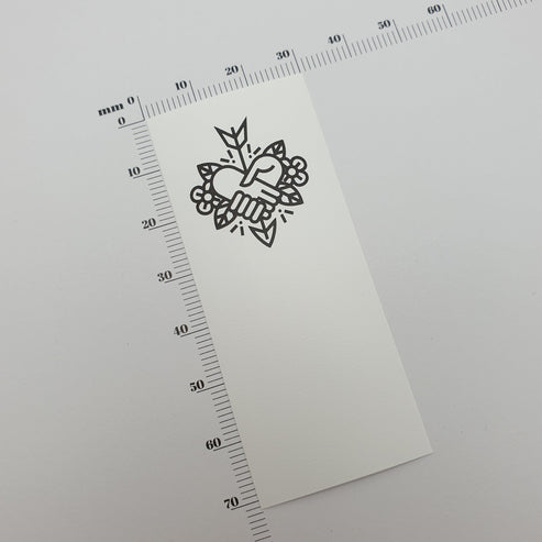 White Polytape / 30mm / REGULAR - Between 45-84mm label (23-42mm folded height)